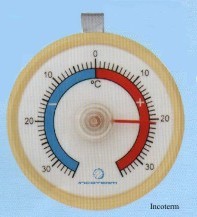 termômetro de lâmina bimetálica