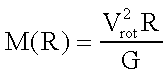 formula massa-rotacional